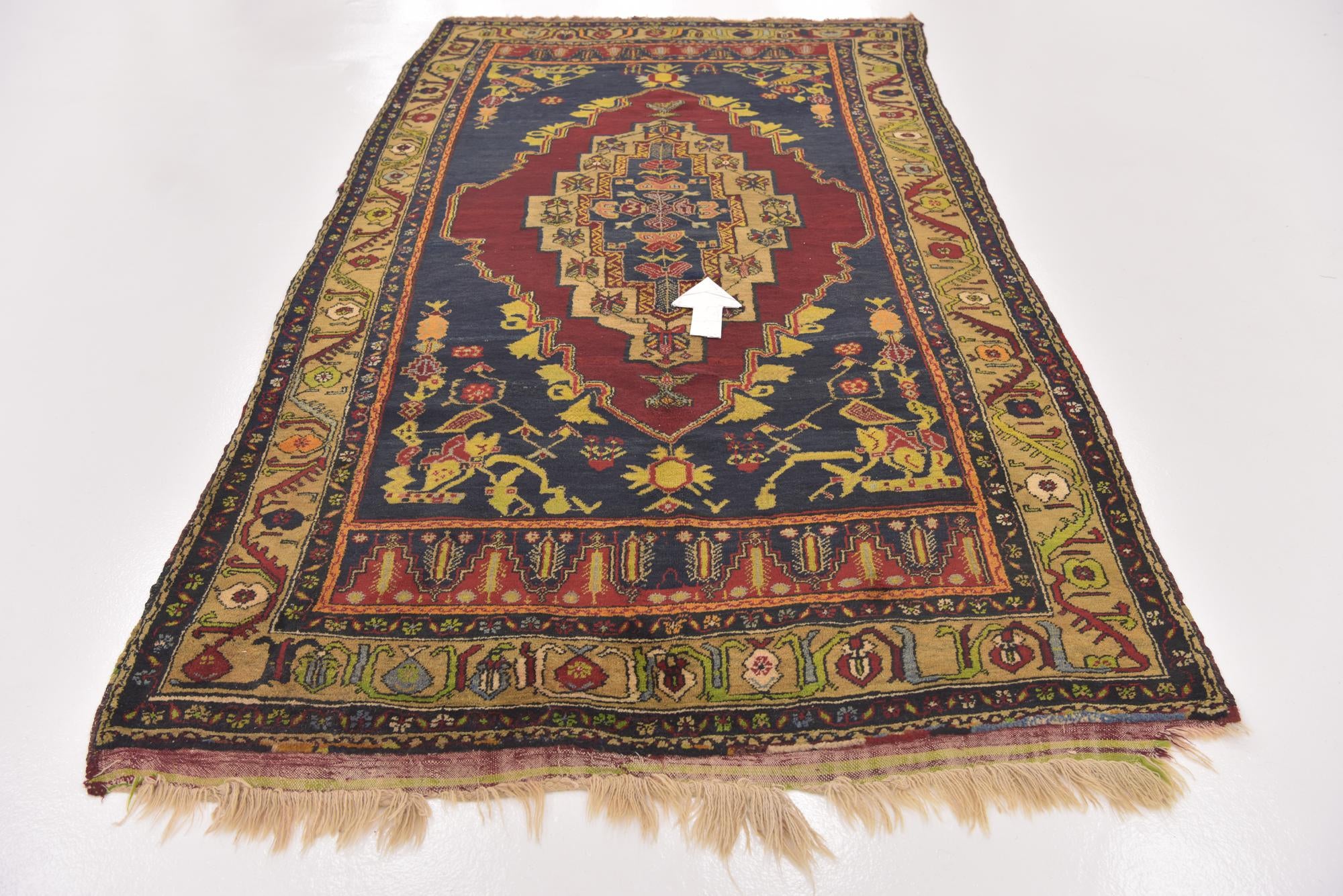 5' 4 x 9' 10 Hand Knotted Anatolian Wool Runner Rug