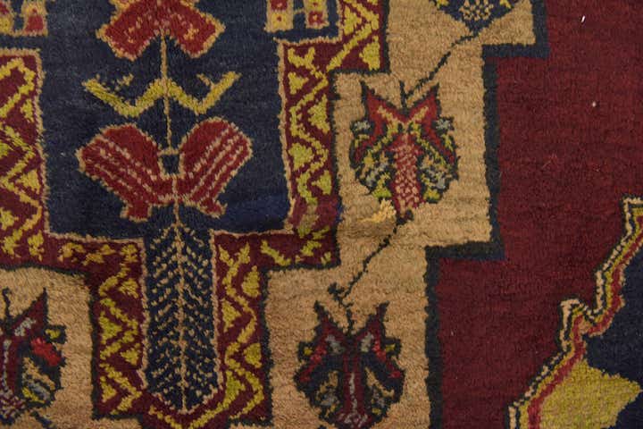 5' 4 x 9' 10 Hand Knotted Anatolian Wool Runner Rug
