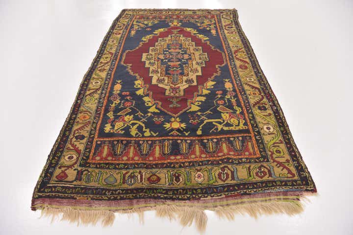 5' 4 x 9' 10 Hand Knotted Anatolian Wool Runner Rug