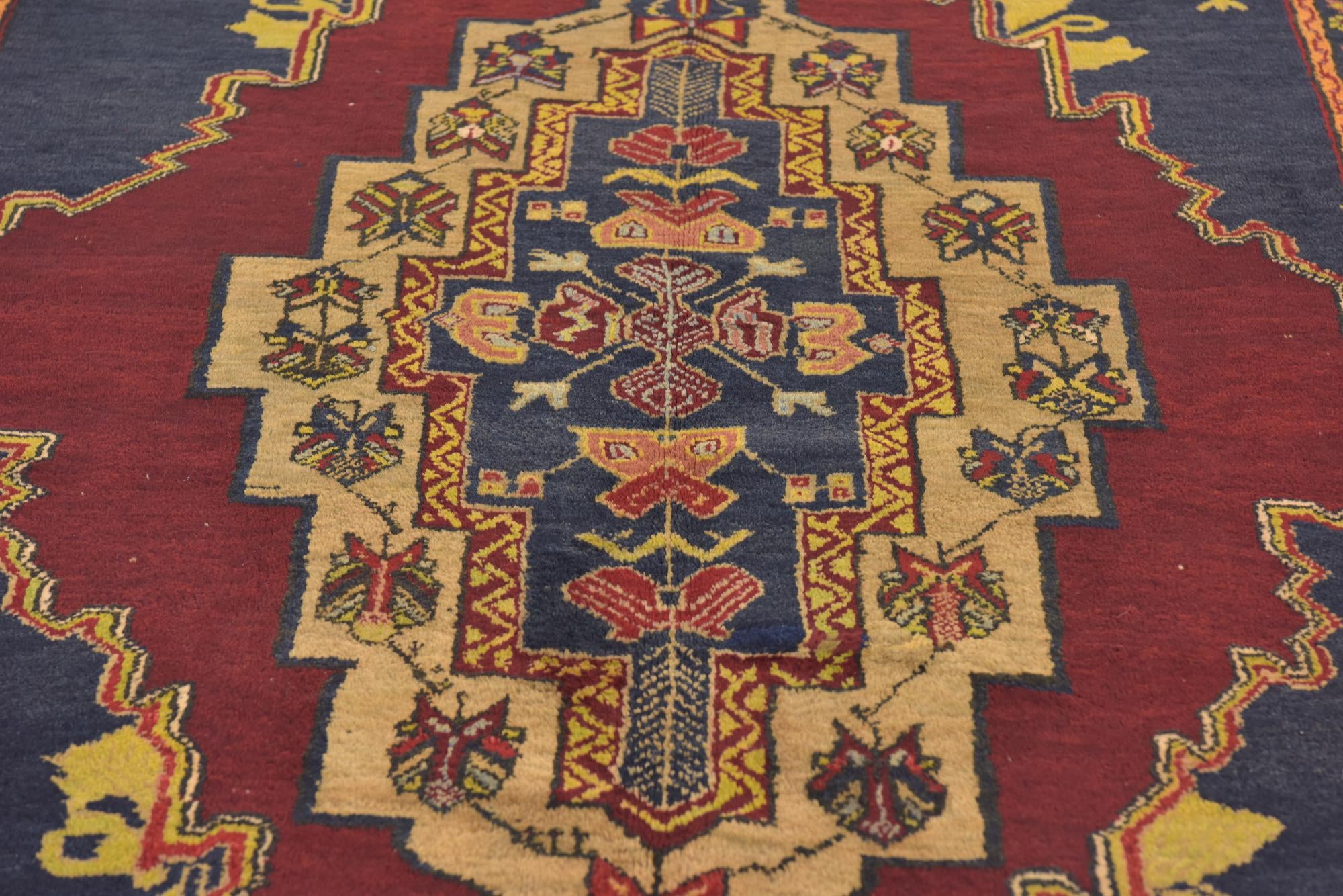 5' 4 x 9' 10 Hand Knotted Anatolian Wool Runner Rug