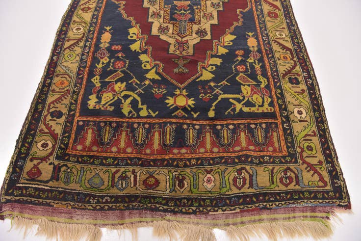 Detail image of 5' 4 x 9' 10 Hand Knotted Anatolian Wool Runner Rug