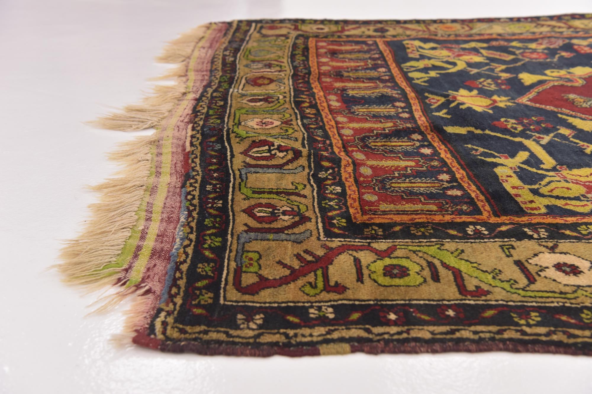 5' 4 x 9' 10 Hand Knotted Anatolian Wool Runner Rug