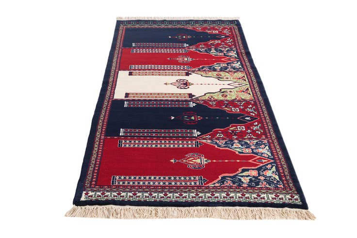 Detail image of 3' 2 x 6' 3 Hand Knotted Anatolian Wool Runner Rug