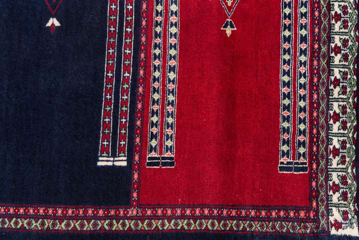 3' 2 x 6' 3 Hand Knotted Anatolian Wool Runner Rug