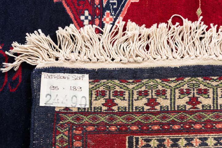 3' 2 x 6' 3 Hand Knotted Anatolian Wool Runner Rug