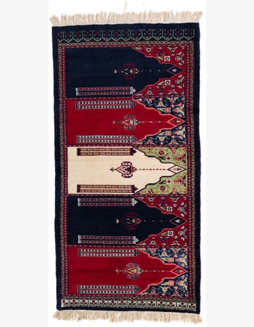 3' 2 x 6' 3 Hand Knotted Anatolian Wool Runner Rug