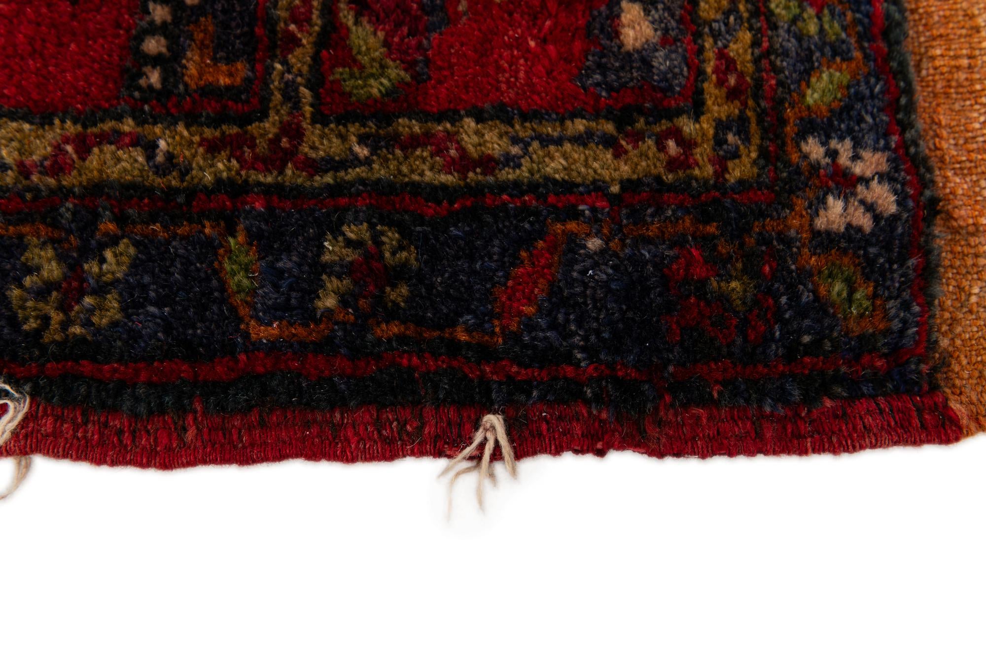 1' 9 x 3' 8 Hand Knotted Anatolian Wool Runner Rug
