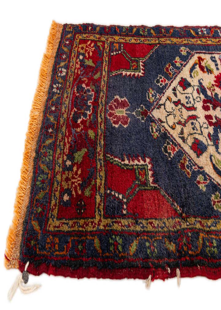 1' 9 x 3' 8 Hand Knotted Anatolian Wool Runner Rug