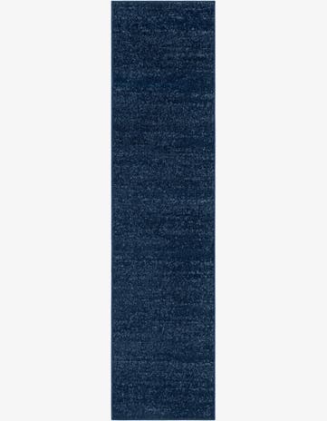 Navy Blue Angelica Runner Rug