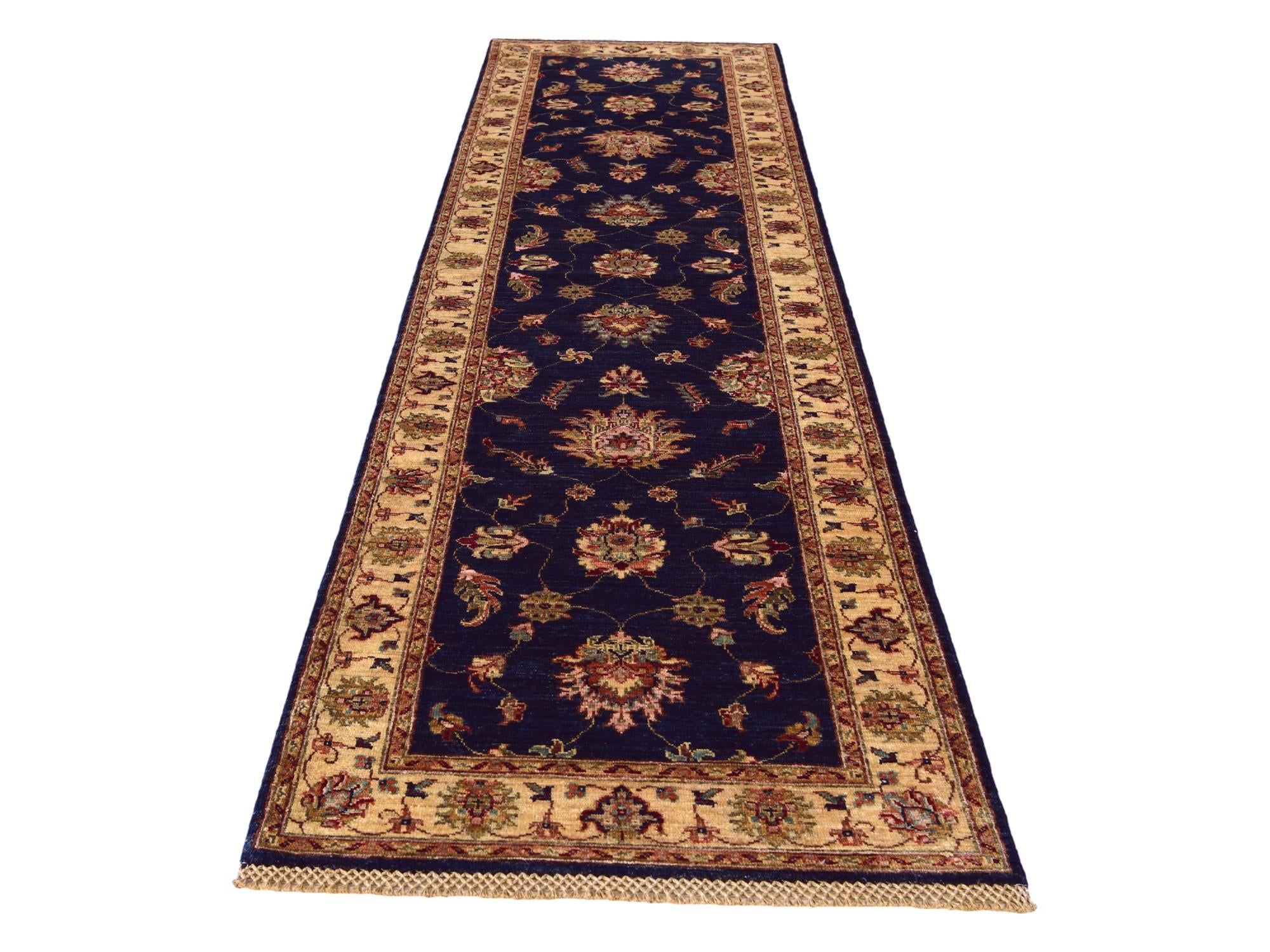2' 9 x 10' 3 Hand Knotted Ariana Ziegler Runner Rug