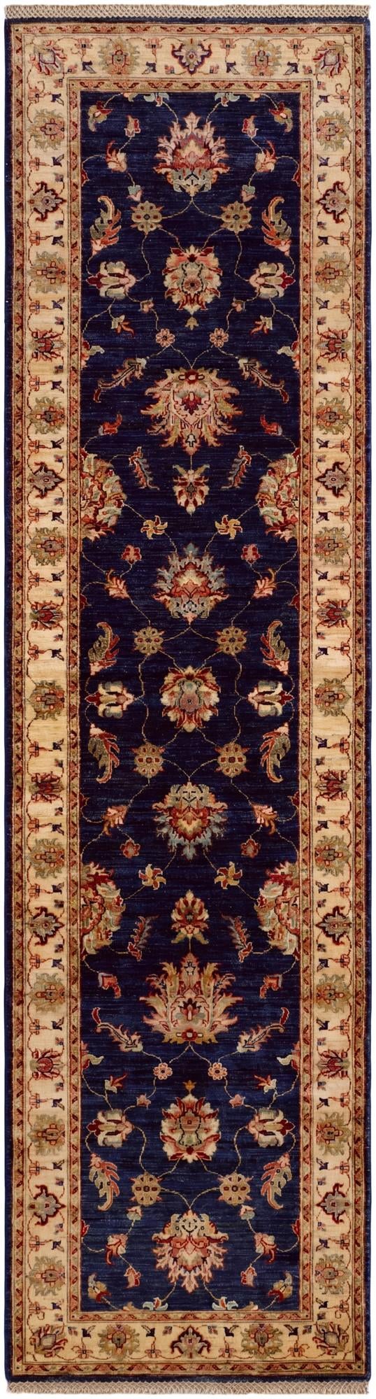 2' 9 x 10' 3 Hand Knotted Ariana Ziegler Runner Rug