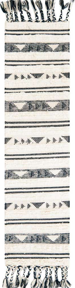 65cm x 250cm Handgewebt Arizona Wolle Läufer Teppich