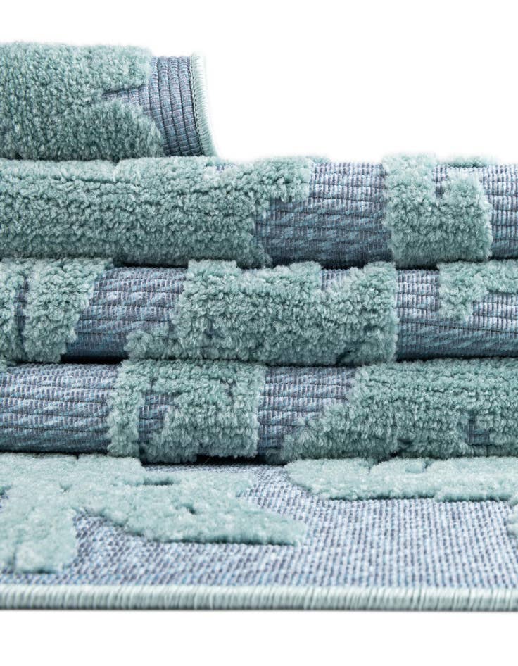 Detail image of 2' x 10' Easy-Clean Aruba Indoor / Outdoor Runner Rug