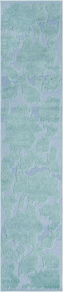 2' x 10' Easy-Clean Aruba Indoor / Outdoor Runner Rug