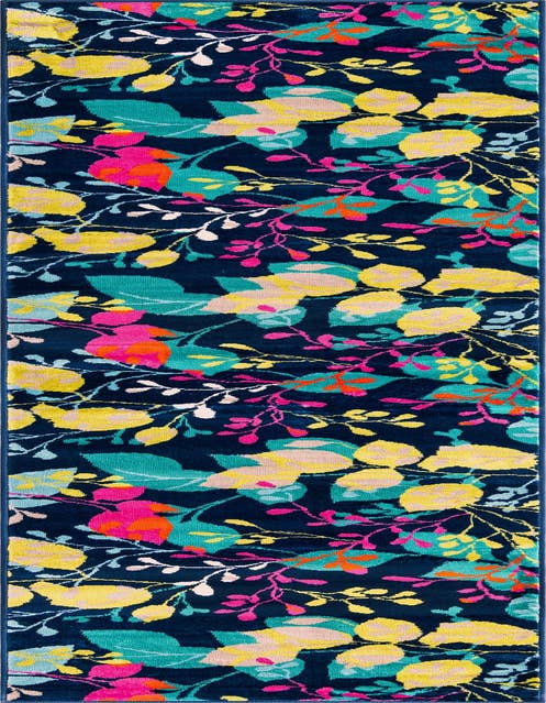 Detail image of 3' x 12' Azalea Runner Rug