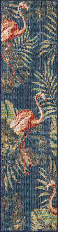 Detail image of 2' x 7' 10 Easy-Clean Baja Indoor / Outdoor Runner Rug
