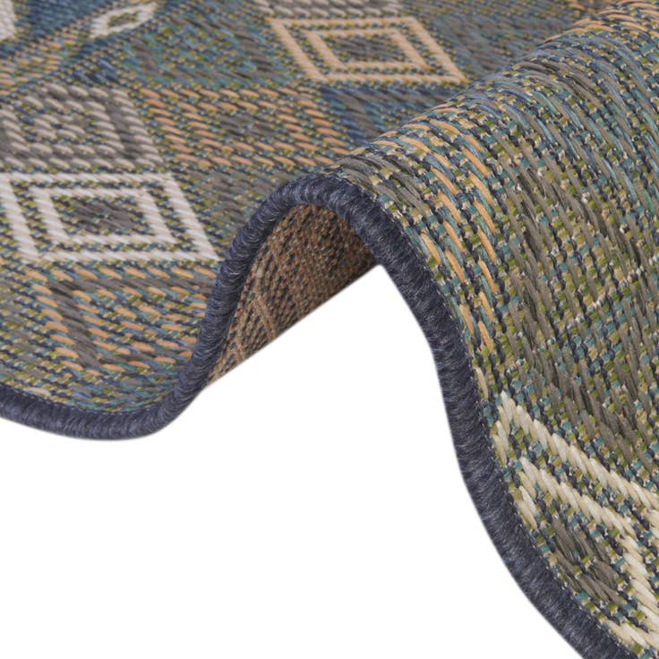 Detail image of 2' x 4' Easy-Clean Baja Indoor / Outdoor Runner Rug