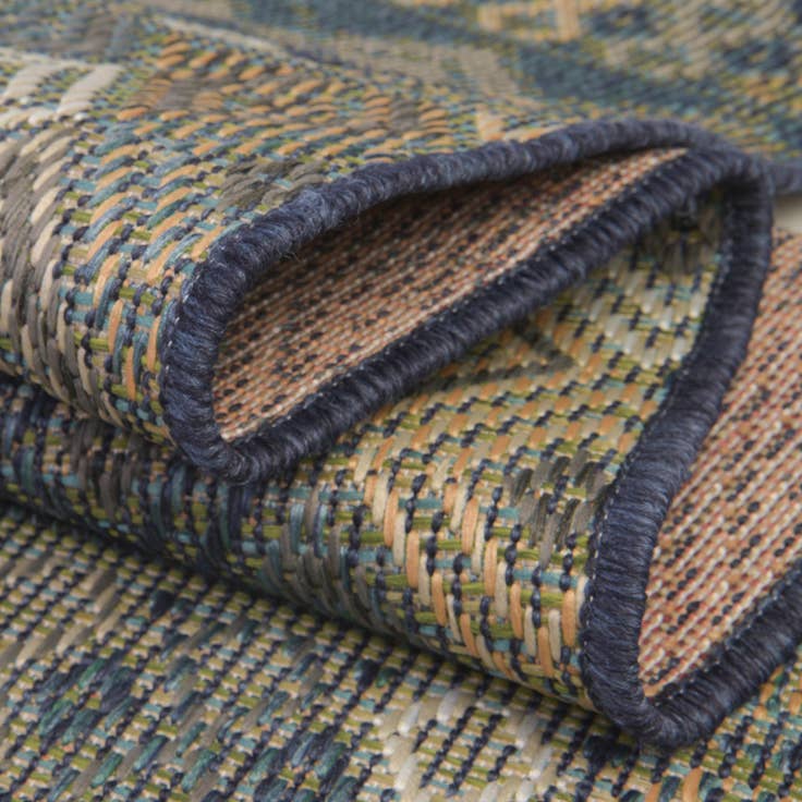 Detail image of 2' x 7' 10 Easy-Clean Baja Indoor / Outdoor Runner Rug