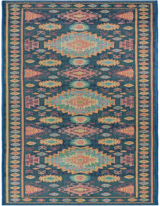 2' 7 x 10' Easy-Clean Baja Indoor / Outdoor Runner Rug