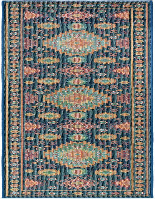 Detail image of 2' 7 x 10' Easy-Clean Baja Indoor / Outdoor Runner Rug