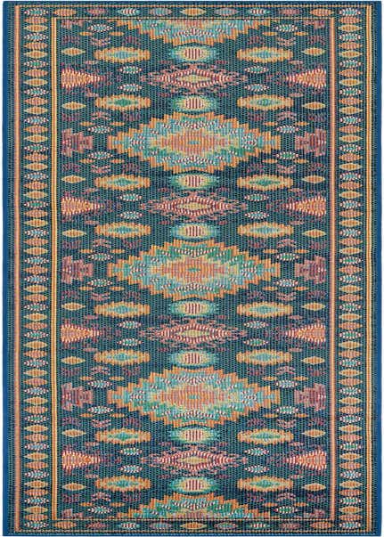 2' 7 x 12' Easy-Clean Baja Indoor / Outdoor Runner Rug