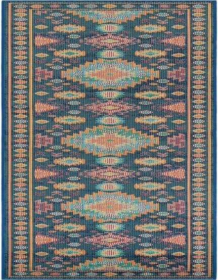 Detail image of 2' 7 x 12' Easy-Clean Baja Indoor / Outdoor Runner Rug
