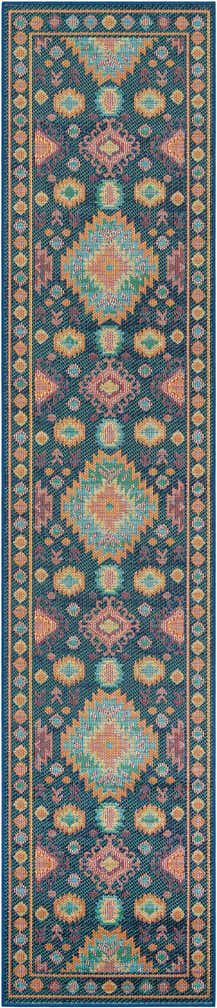 2' 7 x 12' Easy-Clean Baja Indoor / Outdoor Runner Rug