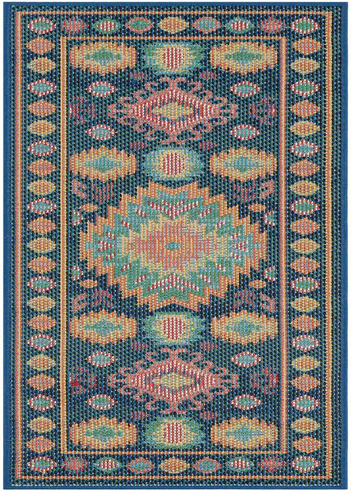 2' x 5' 1 Easy-Clean Baja Indoor / Outdoor Runner Rug