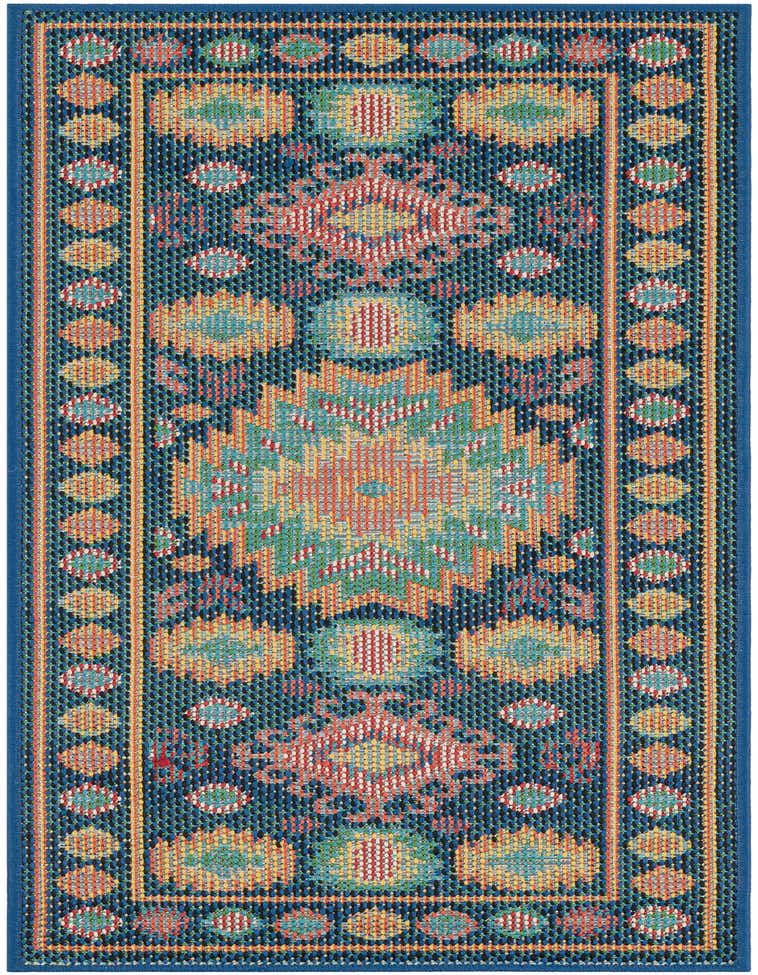 2' x 5' 1 Easy-Clean Baja Indoor / Outdoor Runner Rug