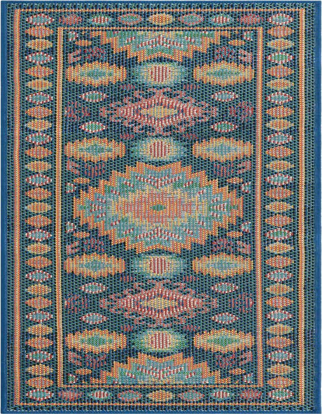 2' x 6' 1 Easy-Clean Baja Indoor / Outdoor Runner Rug