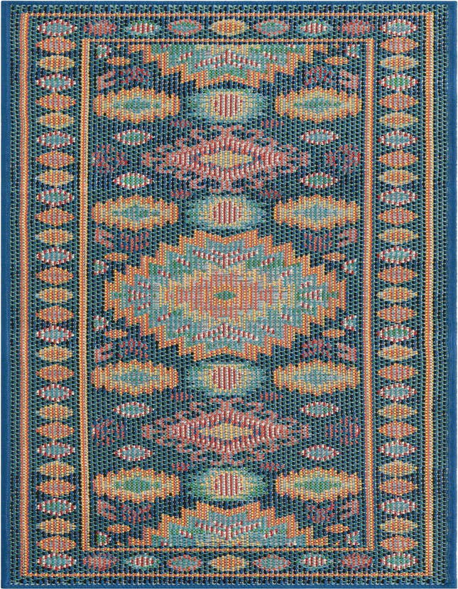 Detail image of 2' x 6' 1 Easy-Clean Baja Indoor / Outdoor Runner Rug