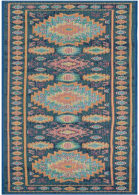 2' x 8' Easy-Clean Baja Indoor / Outdoor Runner Rug