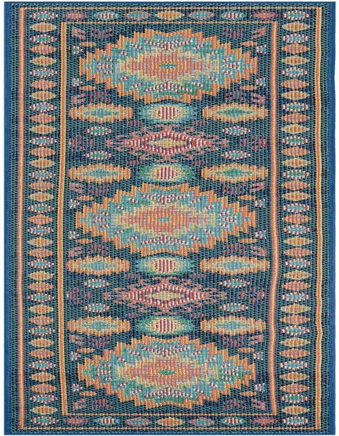 2' x 8' Easy-Clean Baja Indoor / Outdoor Runner Rug