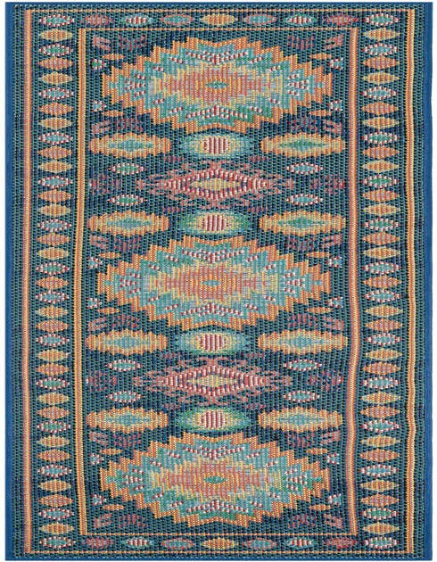 Detail image of 2' x 8' Easy-Clean Baja Indoor / Outdoor Runner Rug