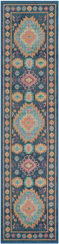 2' x 8' Easy-Clean Baja Indoor / Outdoor Runner Rug