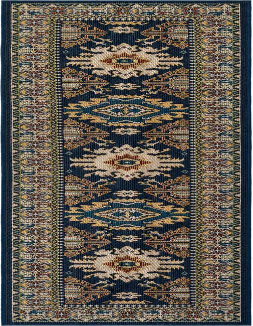 2' 7 x 10' Easy-Clean Baja Indoor / Outdoor Runner Rug