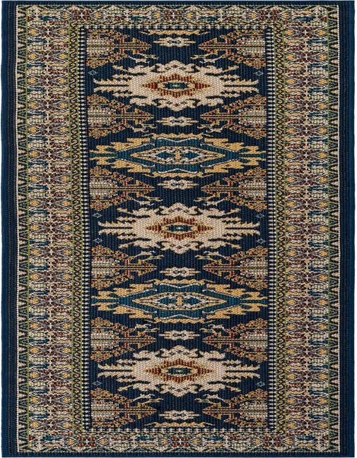 Detail image of 2' 7 x 10' Easy-Clean Baja Indoor / Outdoor Runner Rug