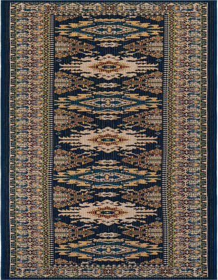 2' 7 x 12' Easy-Clean Baja Indoor / Outdoor Runner Rug