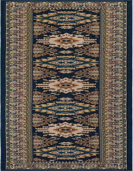 Detail image of 2' 7 x 12' Easy-Clean Baja Indoor / Outdoor Runner Rug