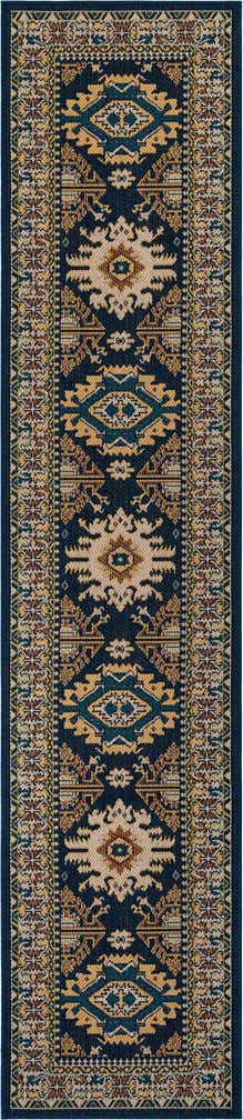 2' 7 x 12' Easy-Clean Baja Indoor / Outdoor Runner Rug