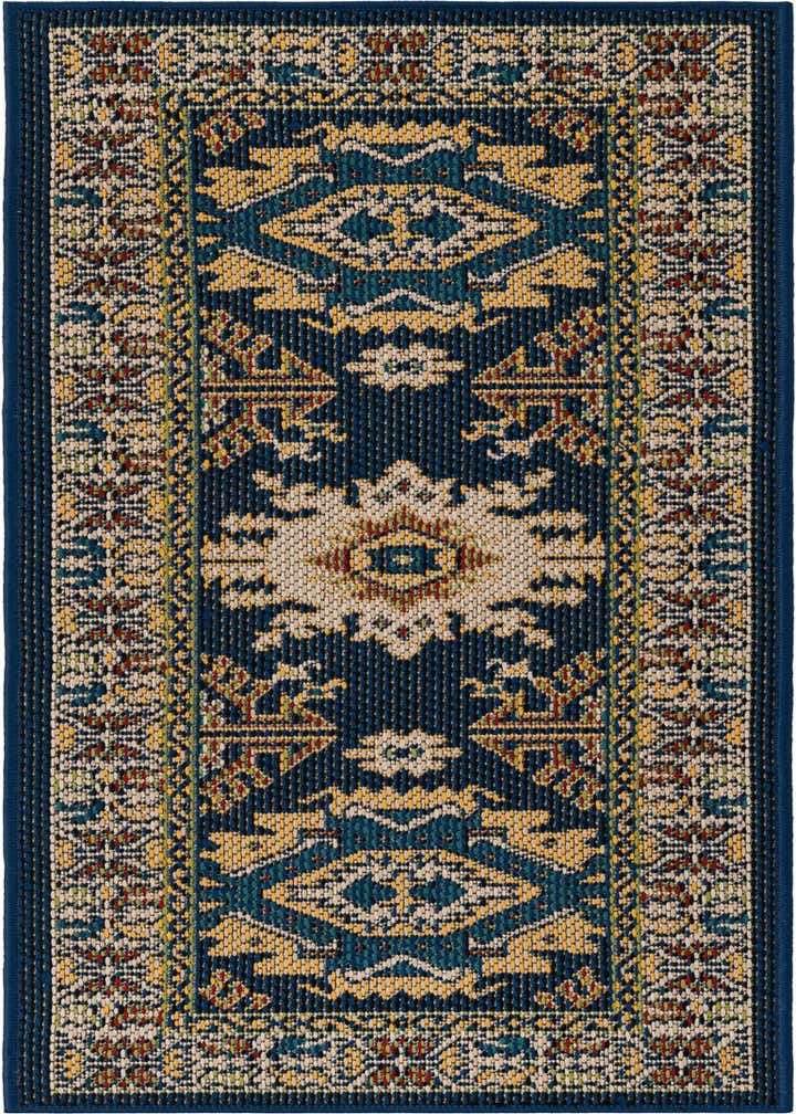 2' x 5' Easy-Clean Baja Indoor / Outdoor Runner Rug