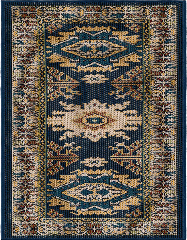 Detail image of 2' x 5' Easy-Clean Baja Indoor / Outdoor Runner Rug