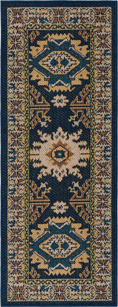 2' x 5' Easy-Clean Baja Indoor / Outdoor Runner Rug