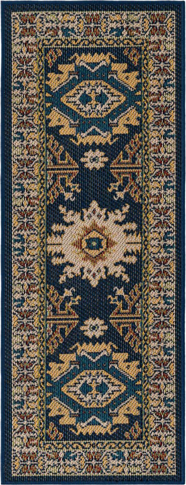 Detail image of 2' x 5' Easy-Clean Baja Indoor / Outdoor Runner Rug