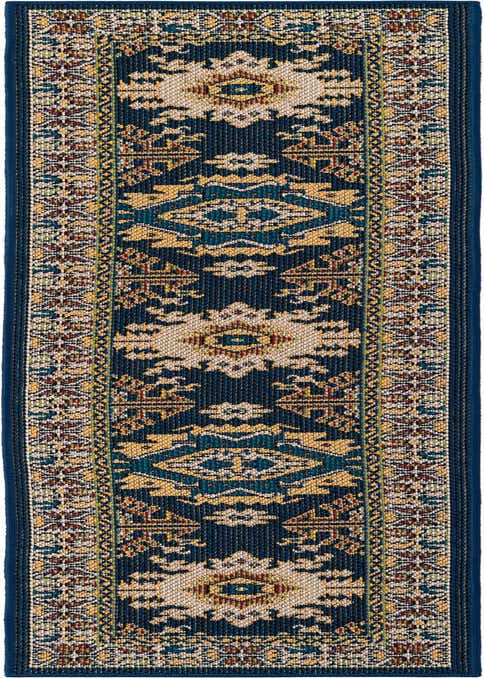 2' x 8' Easy-Clean Baja Indoor / Outdoor Runner Rug