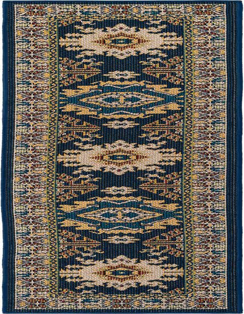 2' x 8' Easy-Clean Baja Indoor / Outdoor Runner Rug