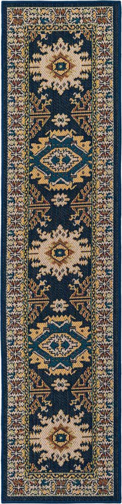 2' x 8' Easy-Clean Baja Indoor / Outdoor Runner Rug