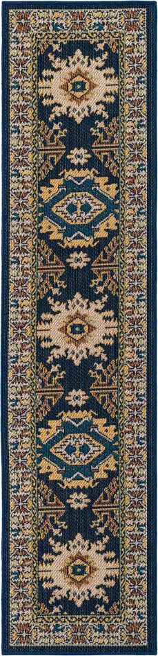 Detail image of 2' x 8' Easy-Clean Baja Indoor / Outdoor Runner Rug