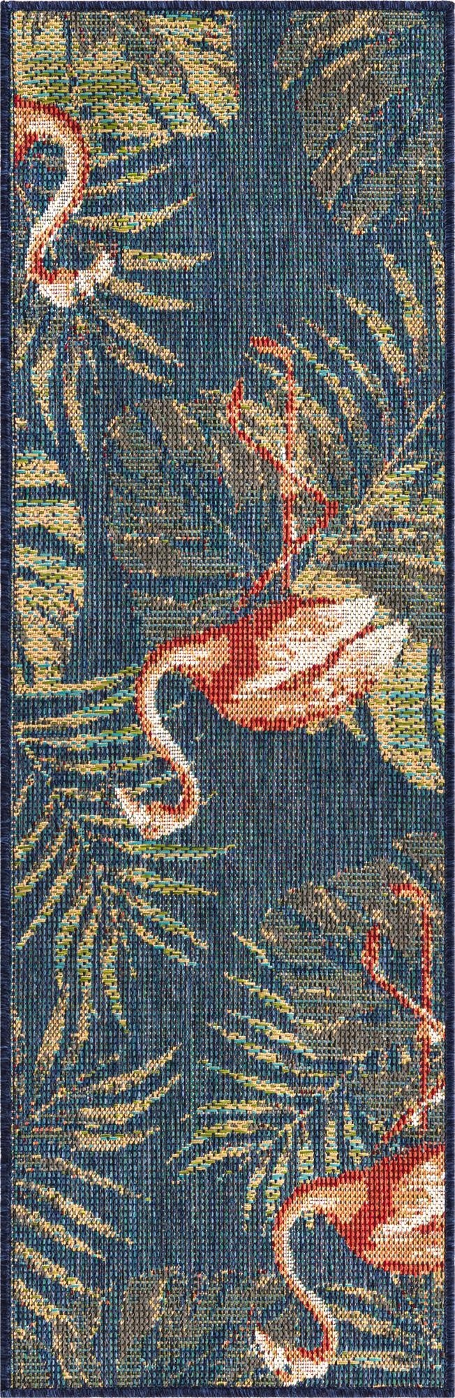 2' x 6'  Washable Baja Indoor / Outdoor Runner Rug