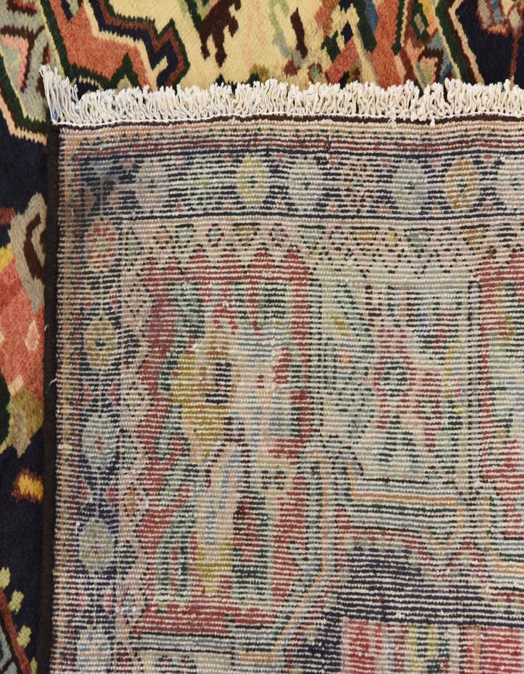 Detail image of 4' 10 x 9' 9  Hand Knotted Bakhtiar Persian Wool Runner Rug